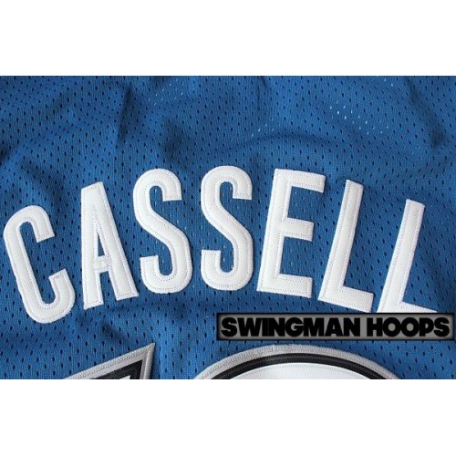 Minnesota Timberwolves #19 Sam Cassell Black Swingman Jersey on