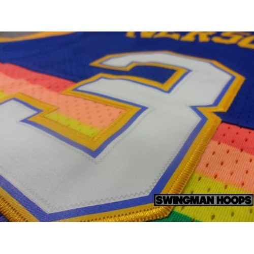 Allen Iverson Denver Nuggets Hardwood Classics Throwback NBA Swingman –  Basketball Jersey World