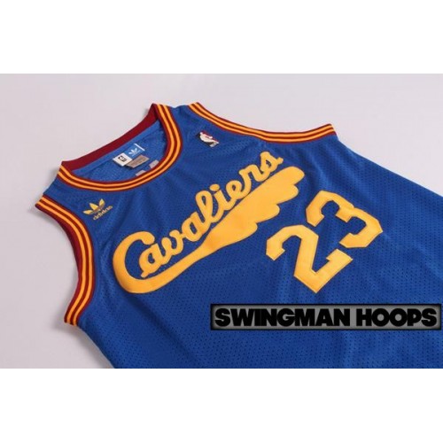 LeBron James Cleveland Cavaliers Mitchell & Ness Hardwood Classics Swingman  Jersey - Garnet