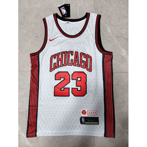 Youth Michael Jordan Chicago Bulls Nike Swingman White 2022/23 City Edition  Jersey
