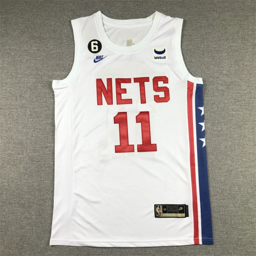 Brooklyn Nets Kyrie Irving 2022-23 White Jersey