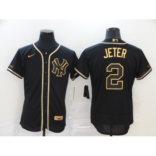 New York Yankees Men's Enshrined in Gold Player T-Shirt - Derek Jeter