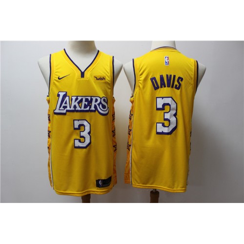 Anthony Davis 2020-21 Los Angeles Lakers City Edition Jersey