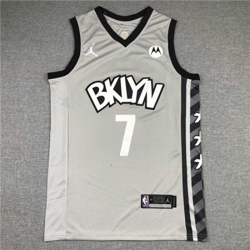 Kevin Durant Brooklyn Nets Jordan Brand Youth 2020/21 Swingman Player  Jersey - Gray - Statement Edition