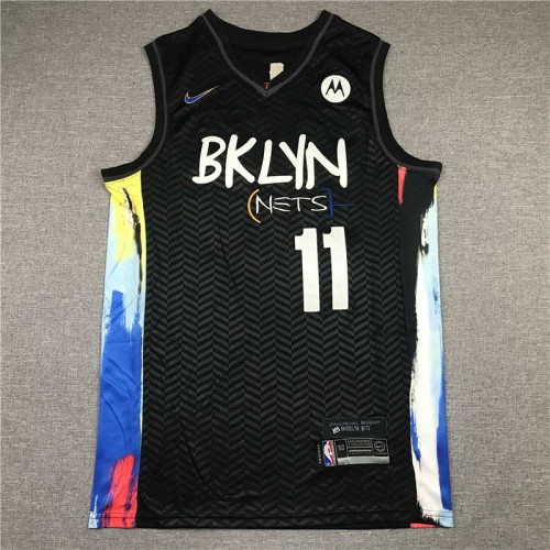Nike Kyrie Irving Brooklyn Nets Black 2020/21 Swingman Player Jersey – City Edition Size: 3XL