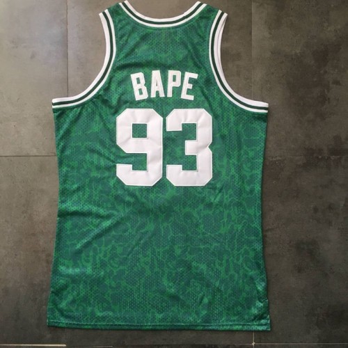 BAPE x Mitchell & Ness Celtics ABC Basketball Swingman Jersey