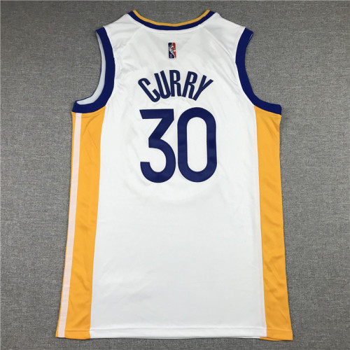 75th Anniversary Golden State Warriors Curry #30 Mexico Edition White NBA  Jersey - Kitsociety