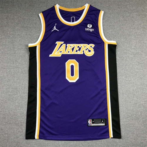 Russell Westbrook Los Angeles Lakers 2021-22 Yellow Jersey with 75th  Anniversary Logos