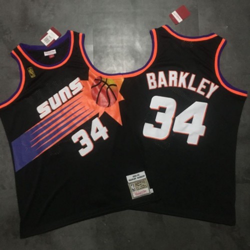Men's Phoenix Suns BARKLEY Mitchell & Ness White Big & Tall Hardwood  Classics Jersey