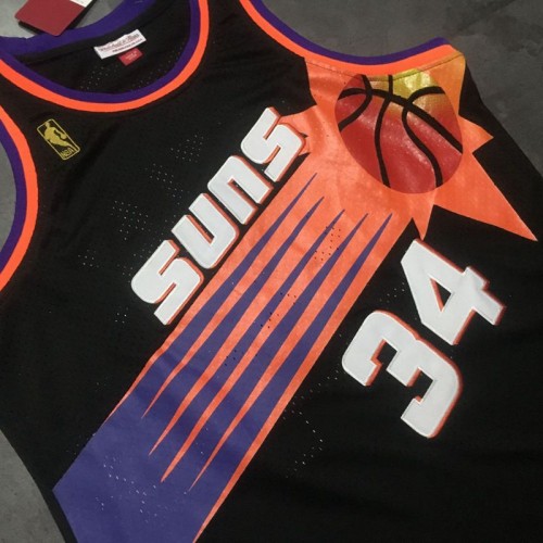 Charles Barkley Mitchell & Ness Phoenix Suns 1992-93 Black Jersey - Super  AAA