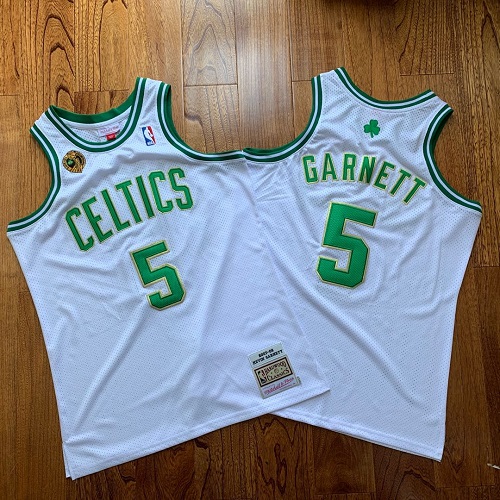 Mitchell & Ness Swingman Green Boston Celtics 2007-08 Kevin Garnett Jersey