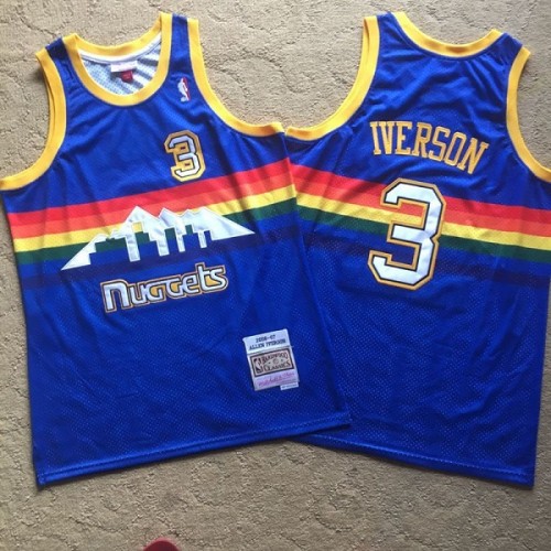 MITCHELL AND NESS Allen Iverson Denver Nuggets 2006-07 Swingman