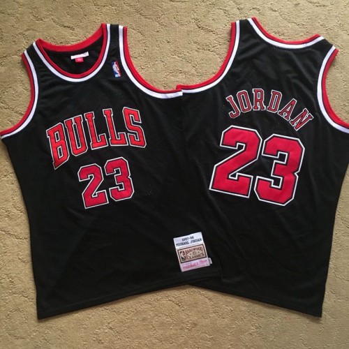 Michael Jordan Mitchell & Ness Chicago Bulls Black 1997-98 Chicago