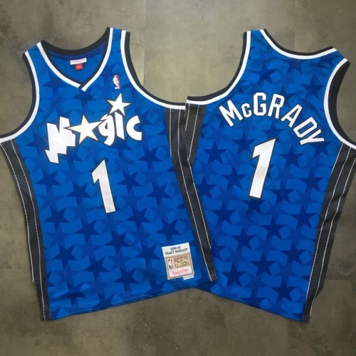 ) Mitchell & Ness Orlando Magic McGrady #1 Reversible Jersey - NEW