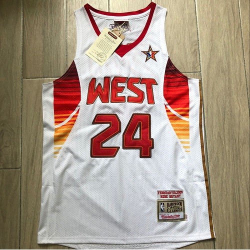 Kobe Bryant Los Angeles Lakers Mitchell & Ness Hardwood Classics 2009 NBA  All-Star Game Authentic Jersey - White