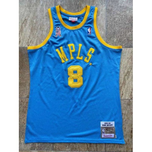 New JerseyMitchell & Ness NBA Lakers Jersey Swingman Shaquille O'Neal MPLS  2001-02 - Size XL