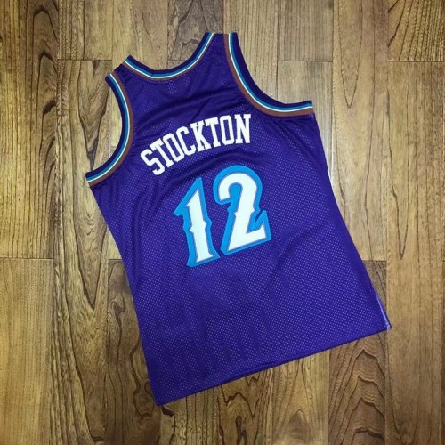 Mitchell & Ness Utah Jazz - John Stockton 2.0 Swingman Jersey Purple 1996-97