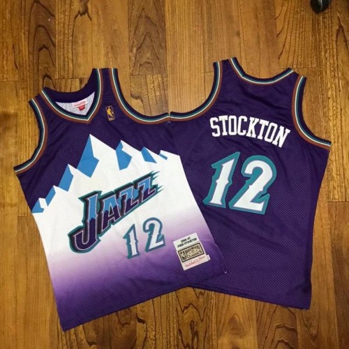 Official John Stockton Utah Jazz Jerseys, Jazz City Jersey, John