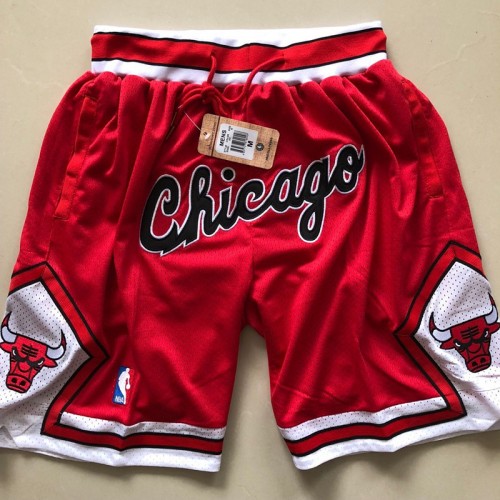 Chicago Bulls Chicago Red JUST DON Shorts