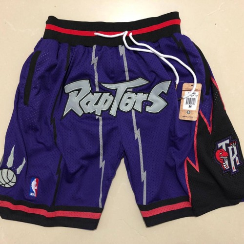 Toronto Raptor Basketball Just Don Shorts Red/purple/white All 