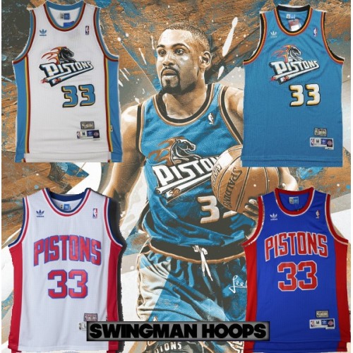 grant hill white pistons jersey