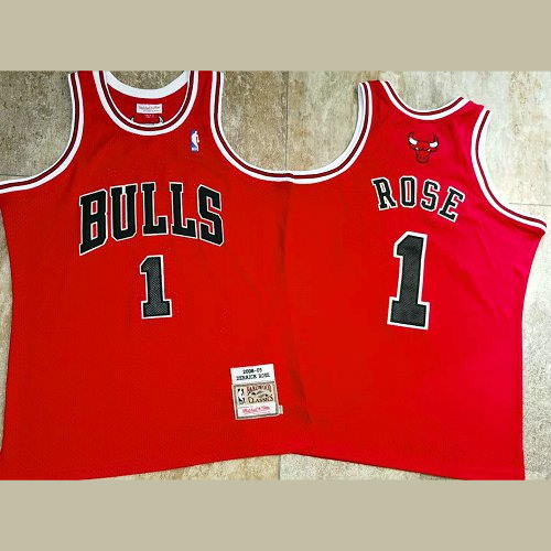 Mitchell & Ness, Derrick Rose Bulls Jersey