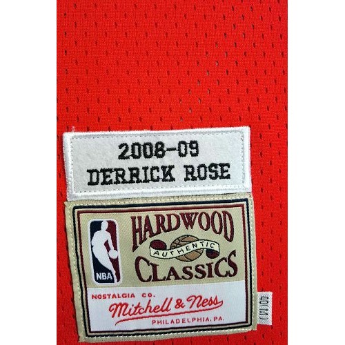 Derrick Rose Mitchell & Ness Chicago Bulls Rookie Season 2008-09 Green  Jersey - Super AAA