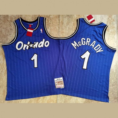 Tracy McGrady Mitchell & Ness Orlando Magic 2003-04 Blue Jersey