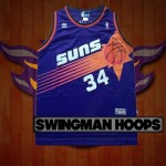 Regina Naha - Hopi Contemporary Koyala Kachina Wearing Charles Barkley  Phoenix Suns Jersey, 10 x 5 x 3.5 (K1626)