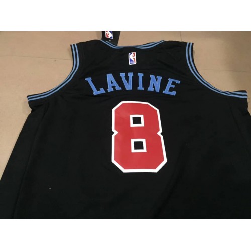 Zach LaVine - Chicago Bulls - Kia NBA Tip-Off 2019 - Game-Worn Association  Edition Jersey