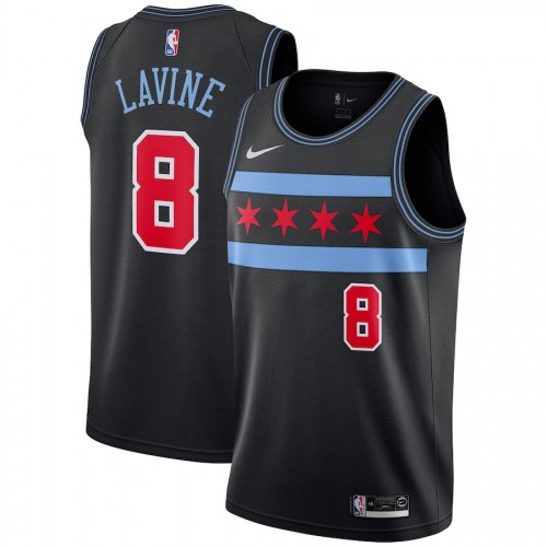 Men's Chicago Bulls Zach LaVine Nike Blue 2019/20 Swingman Player Jersey -  City Edition