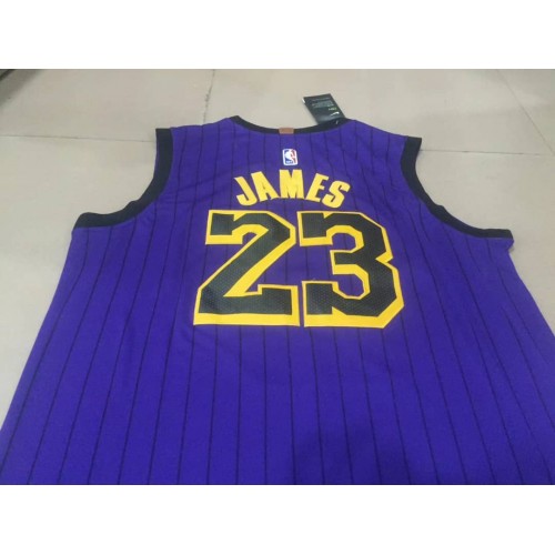 LeBron James Lakers City Edition 2018 NBA Jersey