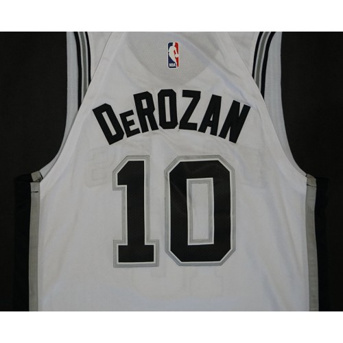 NBA, Shirts & Tops, Demar Derozan San Antonio Spurs Basketball Jersey  Black Youth Medium Nba