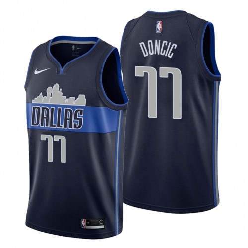 Youth Dallas Mavericks Luka Doncic Nike Blue Select Series MVP Swingman  Jersey