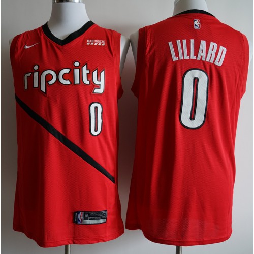Nike, Shirts, Nike Portland Trail Blazers Damian Lillard Earned Edition  Swingman Jersey Size S