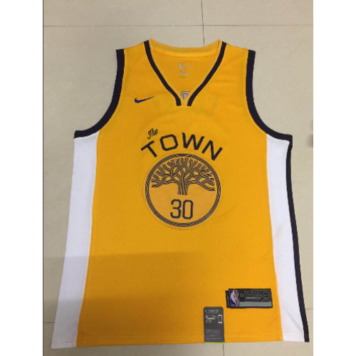 Stephen Curry 2018-19 Golden State Warriors City Edition Jersey