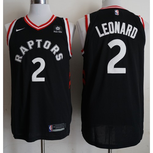 Kawhi Leonard Toronto Raptors Black Jersey